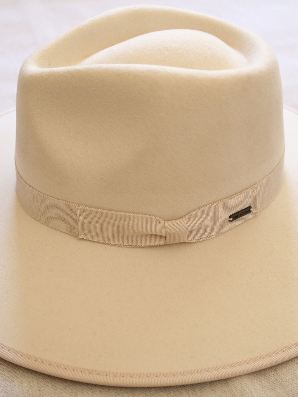 Brixton Jo Rancher Wool Felt Wide Hat Dove Size M 7 1/4 (58cm) NWT Adjustable